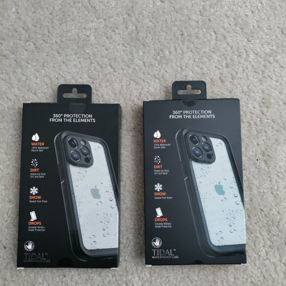 New Lot of (2) Body Glove Tidal Waterproof Cases for iPhone 13 Pro Max - Picture 2 of 3